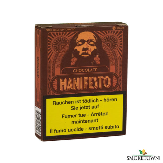 Manifesto Cigars Chocolate – aromatische Zigarren ohne Bitterkeit, aromatisierte Premium Zigarren