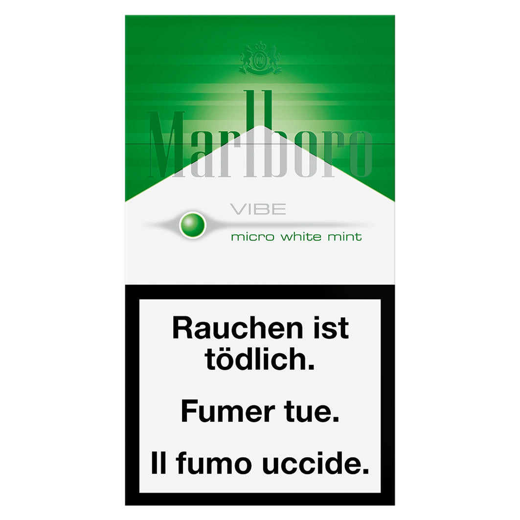 Marlboro Beyond Micro Mint 100 – Aromakapseln, leichte Mentholzigaretten