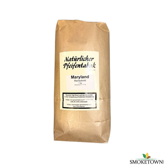 Maryland Reinschnitt 1kg - Schweizer Pfeifentabak – 1kg Tabak kaufen, 5 Stangen Tabak
