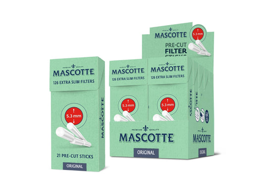 Filter Mascotte Extra Slim 5.3mm – 5.3mm Filter, beste Zigarettenfilter