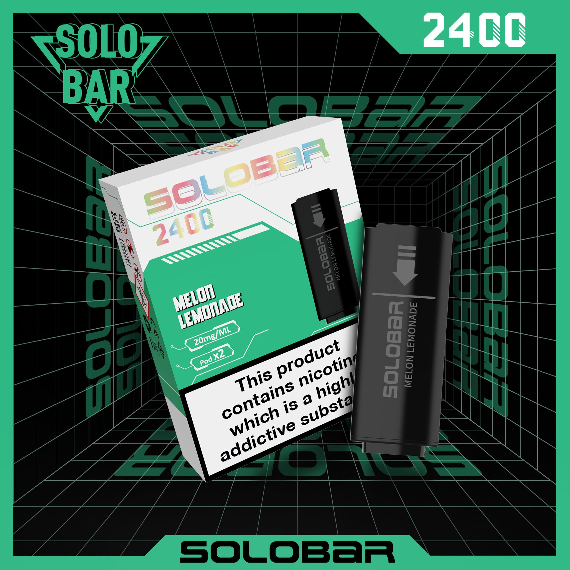 Solo Bar - Pods – Dampfqualität, E-Zigarette Geschmacksrichtungen