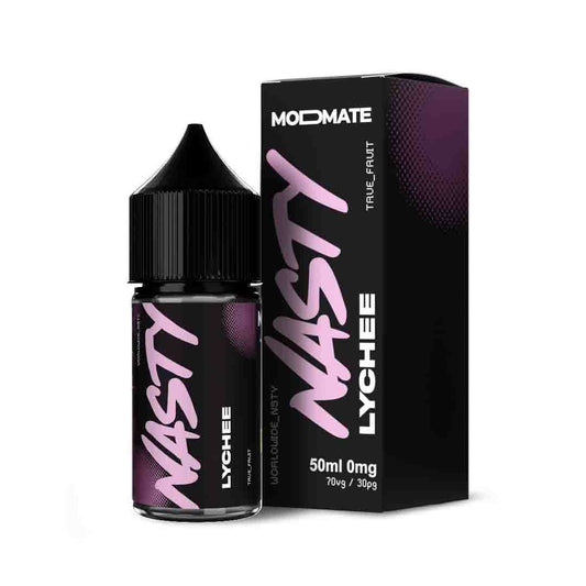 Nasty Modmate 50ml - Lychee – 70VG/30PG, Dampfen