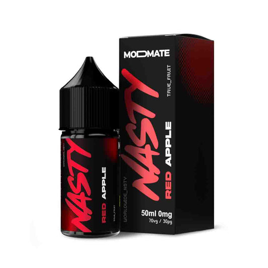 Nasty Modmate 50ml - Red Apple – 70VG/30PG, Dampfen