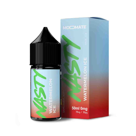 Nasty Modmate 50ml - Watermelon Ice – 70VG/30PG, Dampfen