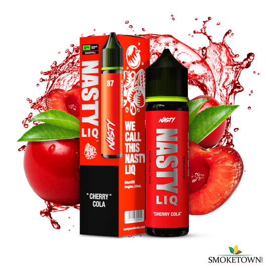 Nasty Liq - 50ml - Cherry Cola – 50/50 Liquid, 50ml Liquid