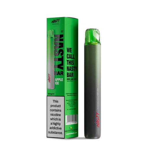 Nasty DX2 - Apple Ice - 600 – 20mg Nikotinsalz, 2ml E-Liquid
