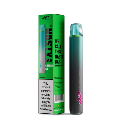 Nasty DX2 - Cherry ICE - 600 – 20mg Nikotinsalz, 2ml E-Liquid