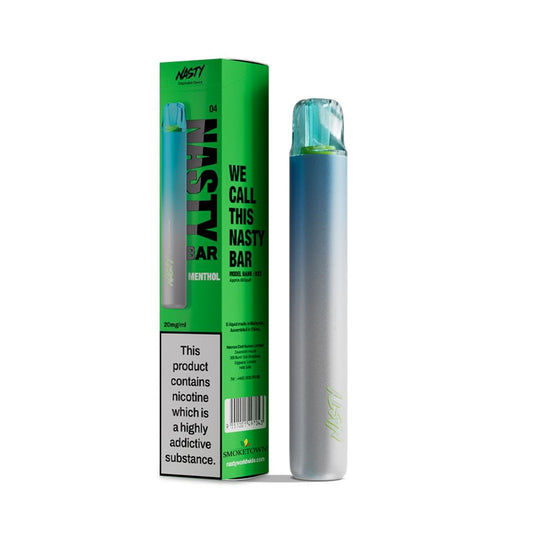 Nasty DX2 - Menthol - 600 – 20mg Nikotinsalz, 2ml E-Liquid