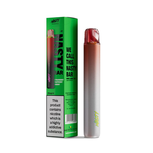 Nasty DX2 - Strawberry Raspberry Cherry - 600 – 20mg Nikotinsalz, 2ml E-Liquid
