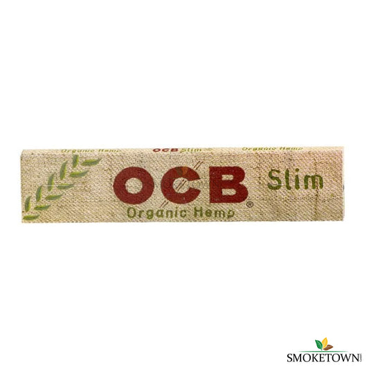 OCB Organic Hemp - Slim – nachhaltiges Zigarettenpapier, natürliche Rauchererfahrung