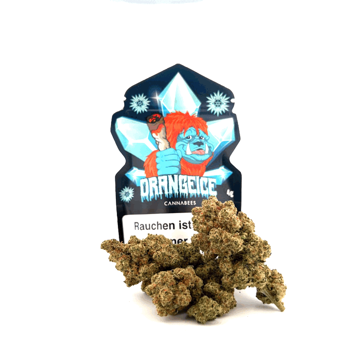 Cannabees CBD - Orange Ice – 4g CBD Blüten, Aromablüten CBD