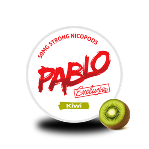 PABLO Snus - Kiwi - 50mg – All White Portionsbeutel, All White Snus
