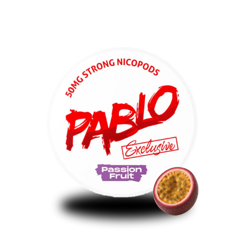 PABLO Snus - Passion Fruit - 50mg – All White Snus, Exotic Snus