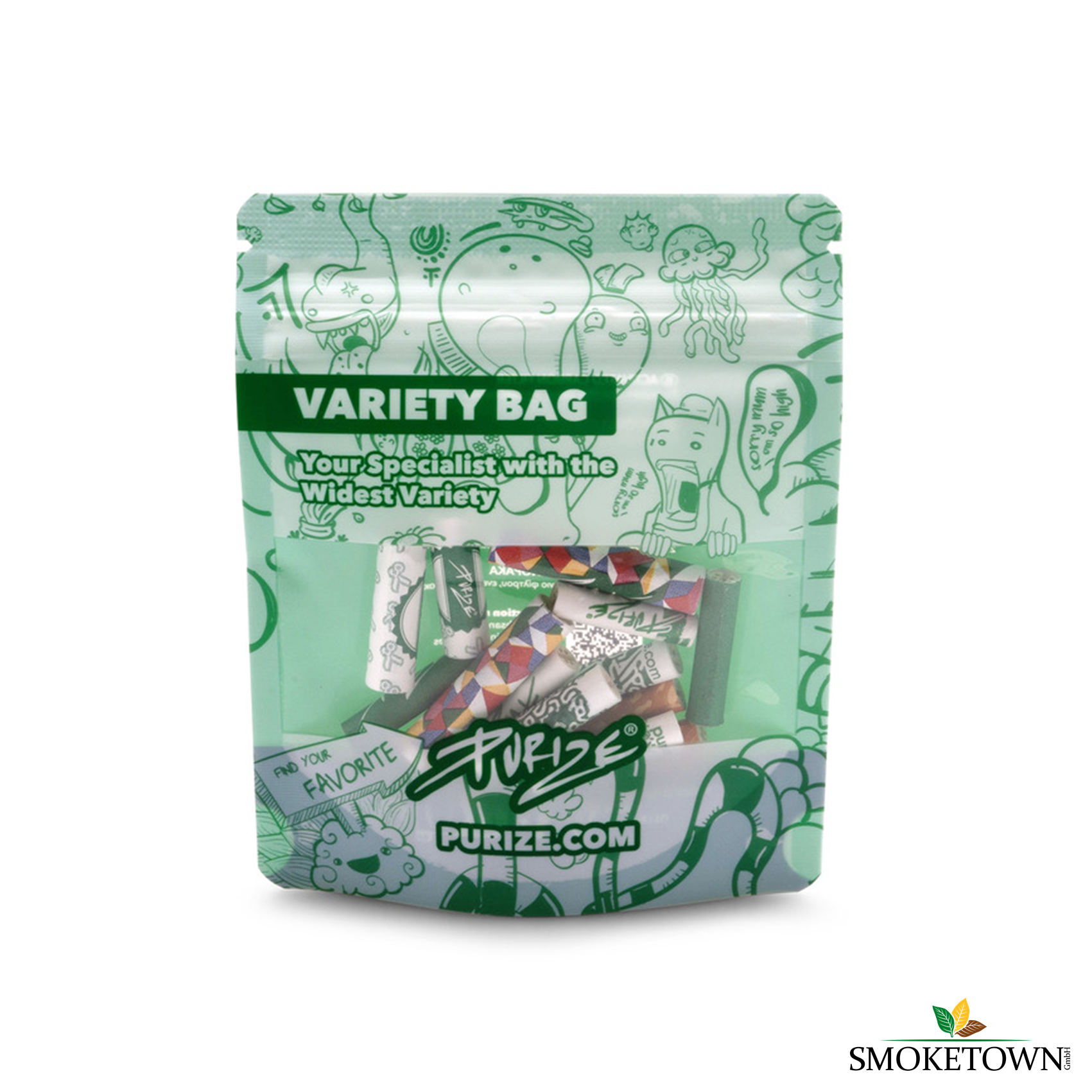 PURIZE Variety Bag – Aktivkohlefilter online kaufen, Aktivkohlefilter Schweiz