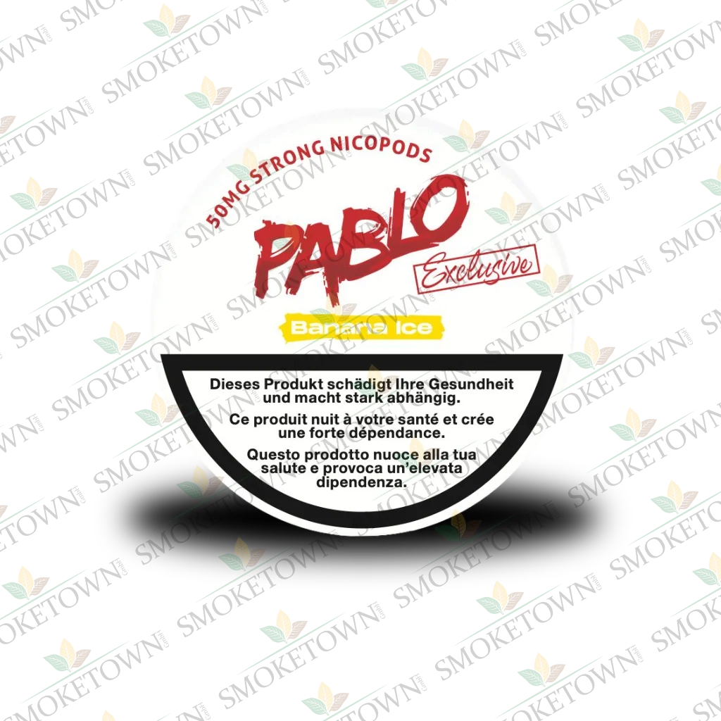 PABLO Snus Banana Ice 50mg Dose