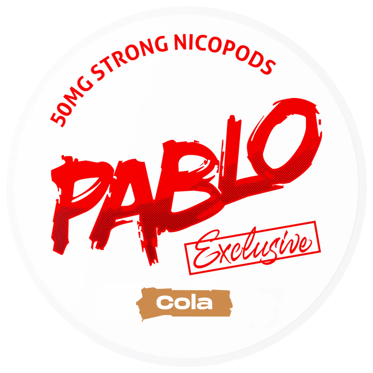 PABLO Snus - Cola - 50mg – All White Portionsbeutel, All White Snus
