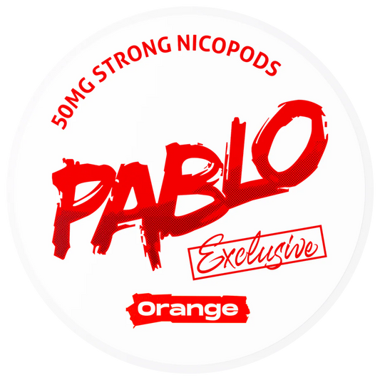 PABLO Snus - Orange - 50mg – All White Portionsbeutel, All White Snus