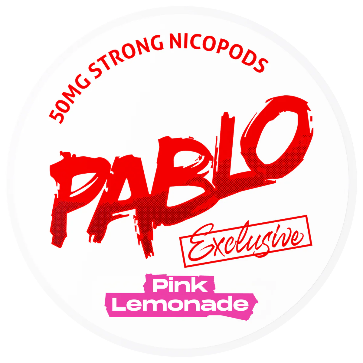 PABLO Snus - Pink Lemonade - 50mg – All White Portionsbeutel, All White Snus