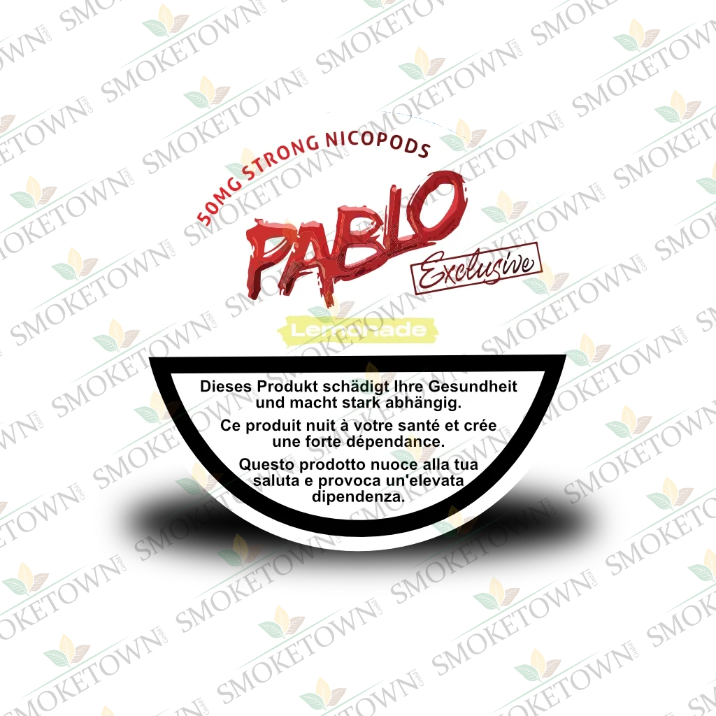 PABLO Snus Lemonade 50mg Dose