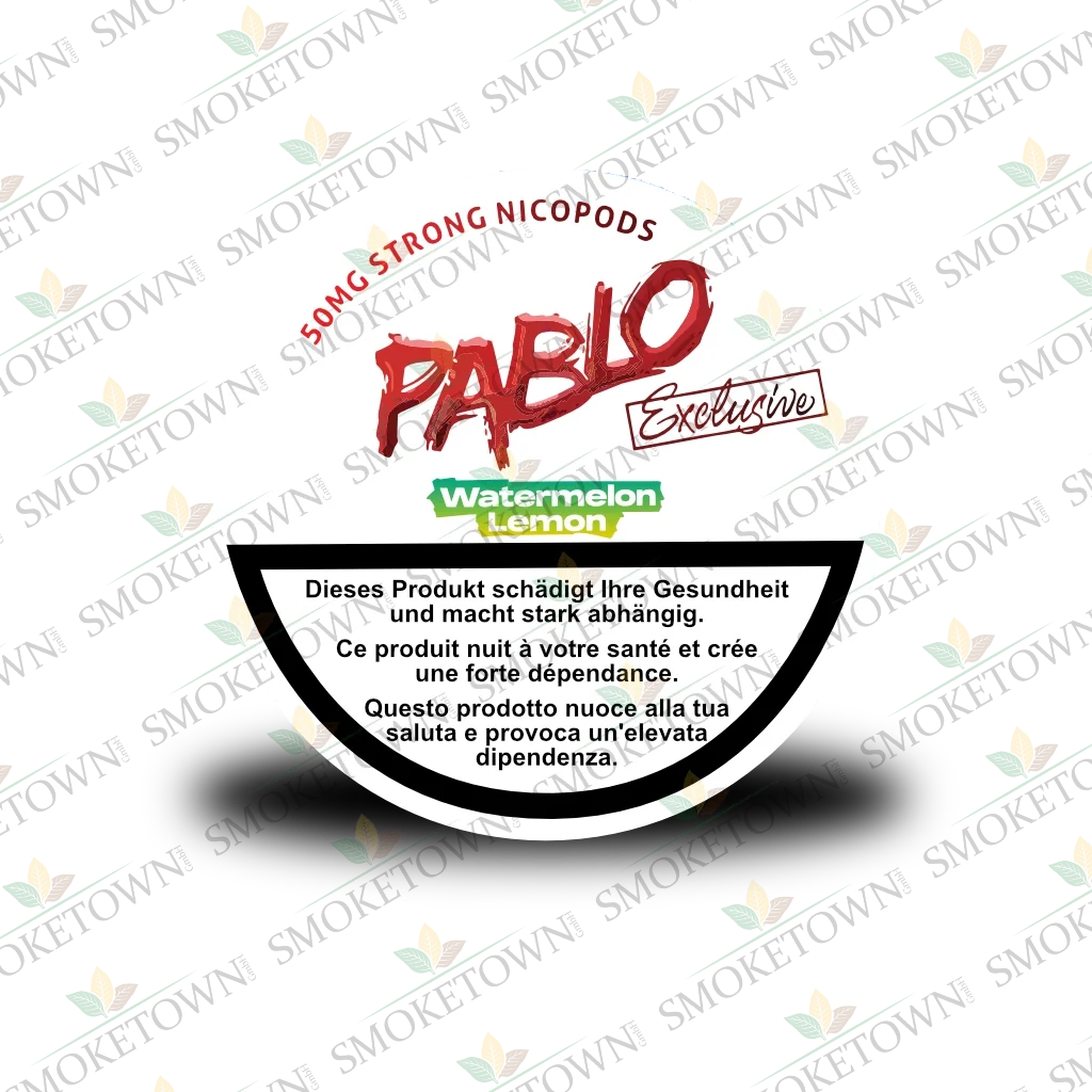 PABLO Snus Watermelon Lemon 50mg Dose