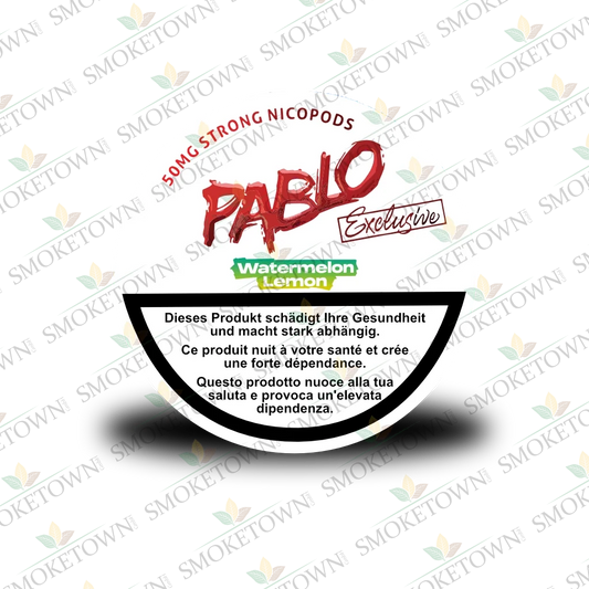 PABLO Snus Watermelon Lemon 50mg Dose
