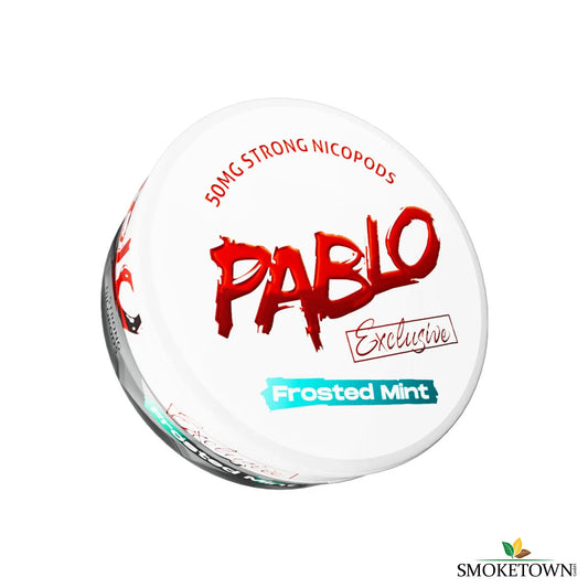 PABLO Exclusive Frosted Mint – erfrischender Minzgeschmack, extrem starke Nikotinbeutel