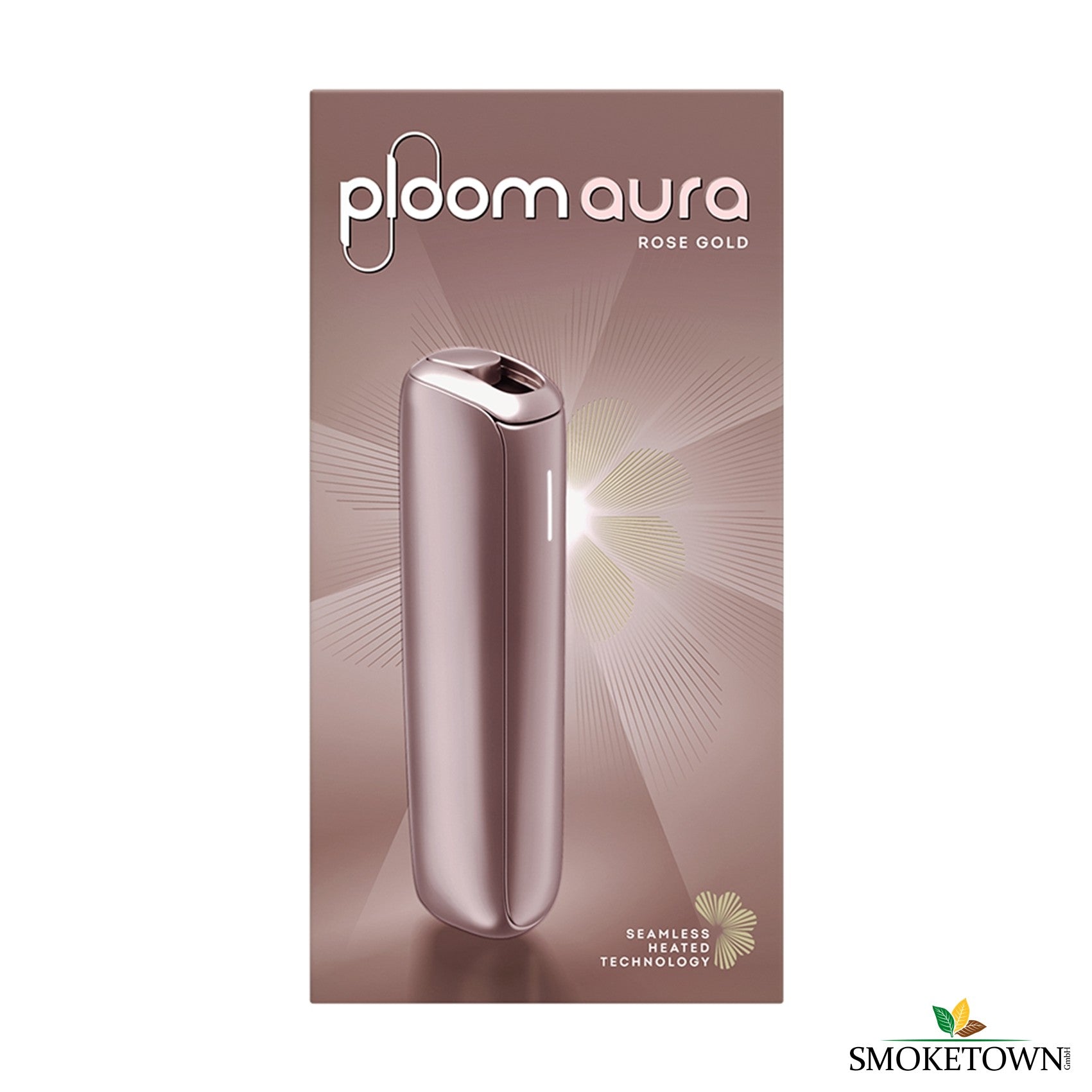 Ploom Aura – elegantes Gerät, ergonomisches Design