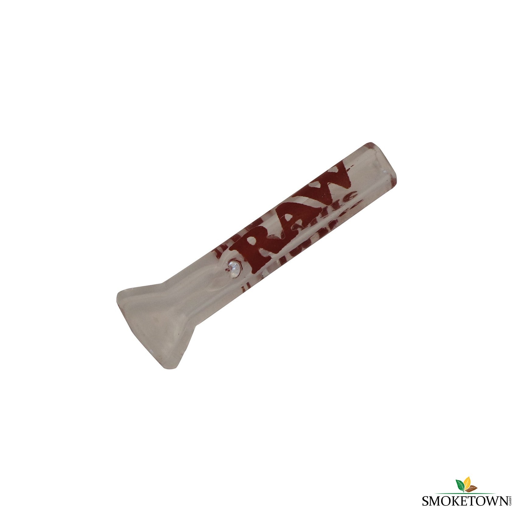 RAW Glass Tip Flat – Borosilikatglas, exklusiv bei smoketown.ch.