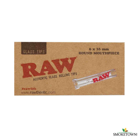RAW Glass Tip Round