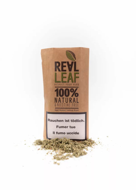 Real Leaf Classic - Beutel 30g – Drehtabak, ohne Nikotin