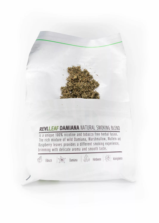 Real Leaf Wild Damiana - Beutel 30g – Drehtabak, ohne Nikotin