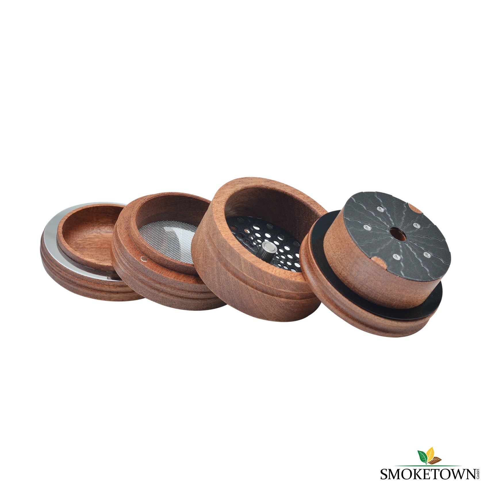 RYO Trust Wooden Grinder 65mm – Grinder 65 mm, Grinder aus Naturholz