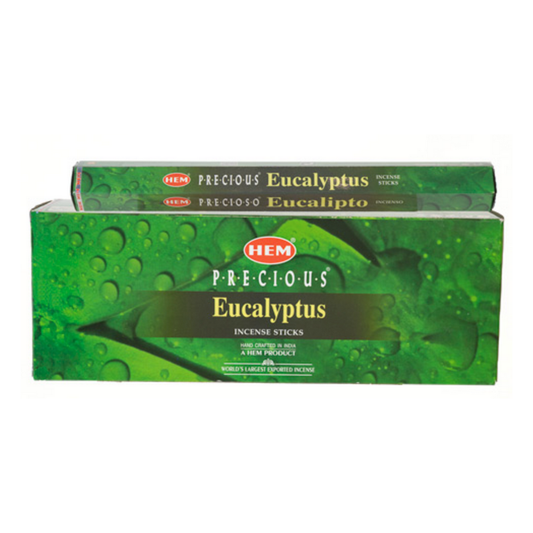HEM Precious Eucalyptus Räucherstäbchen - 20 Stk – aromatische Düfte, beruhigender Rauchduft