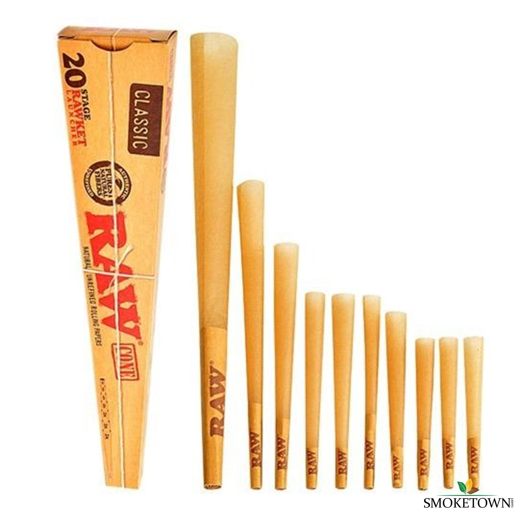 RAW Cones Rawket - 20er – 1 1/4 Cones, 98 Special Cones