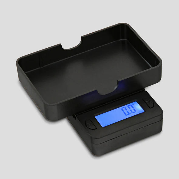 SIMPLEX SCALES Digitalwaagen 600 x 0.1 – 600g Waage Schweiz, abnehmbare Abdeckung