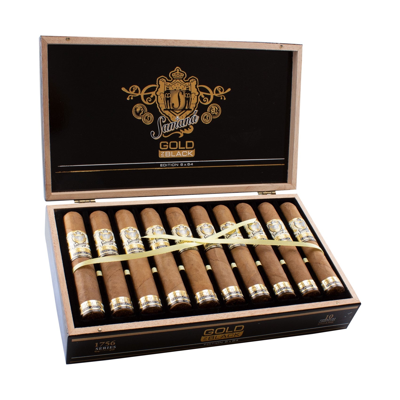 Samaná 1756 Gold in Black Edition 10 Stück