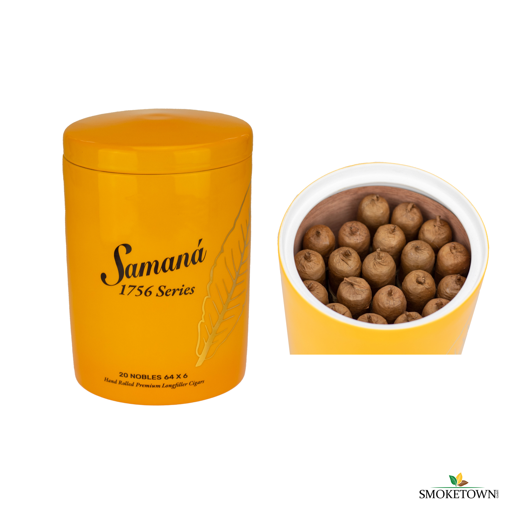 Samaná Zigarre 20 Nobles 64 x 6 – dominikanische Zigarren, edle Zigarren
