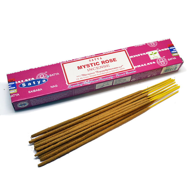 Satya Räucherstäbchen - Mystic Rose Incense