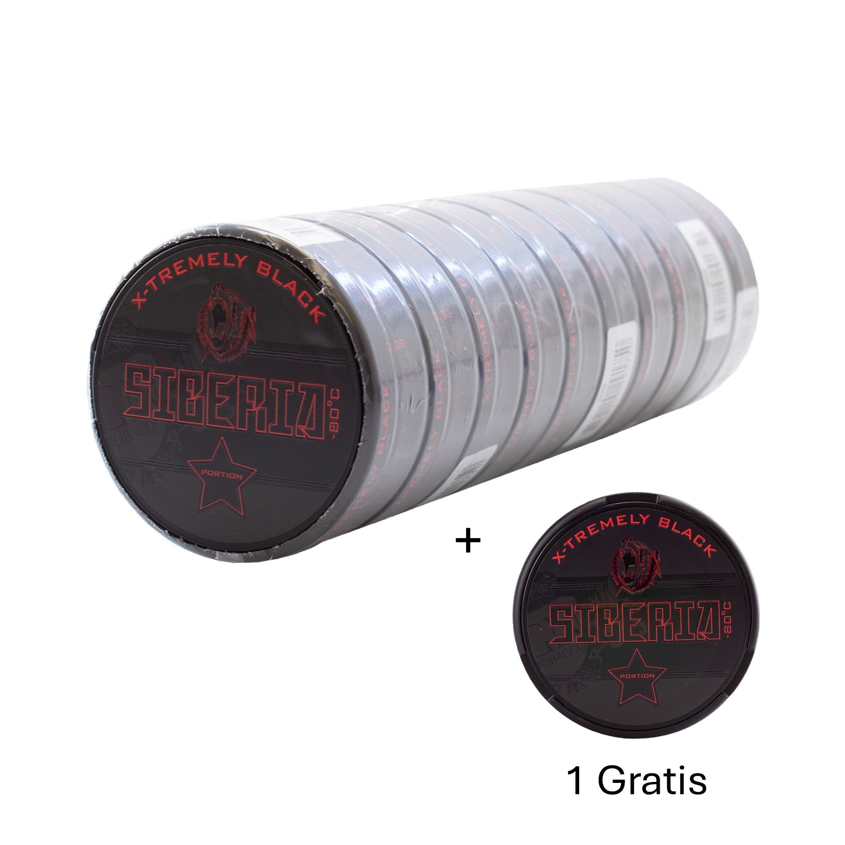 Siberia Black -80 Degrees 20g – Snus