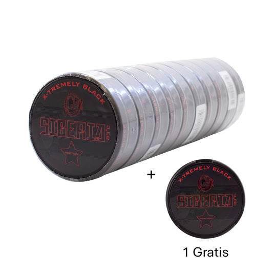 Siberia Black -80 Degrees 20g – Snus