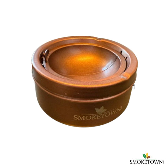 Aschenbecher Bronze - Smoketown – Aluminium Aschenbecher, Aschenbecher 10 cm