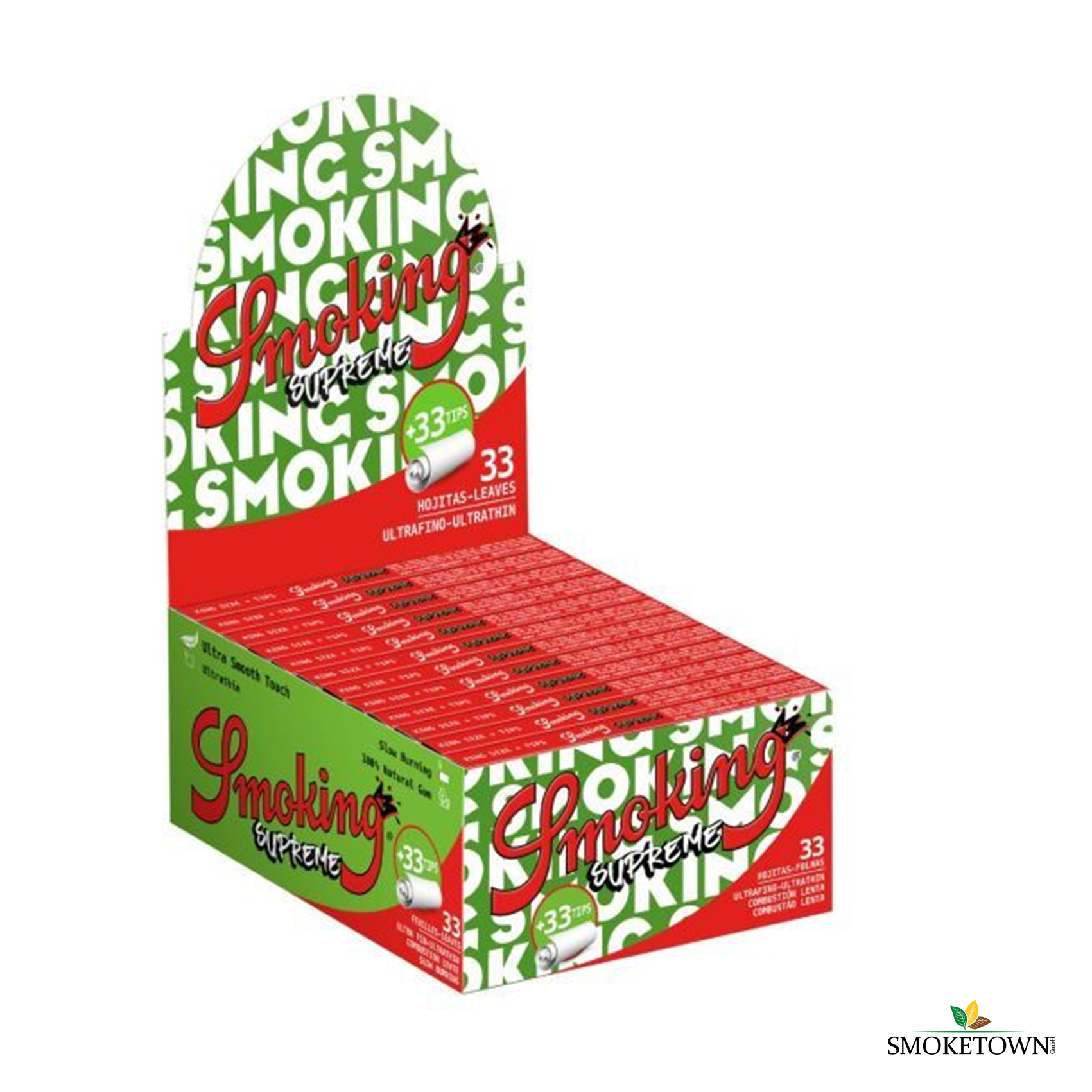 Smoking Supreme King Size – Räucherzubehör, Smoking Blättchen bestellen
