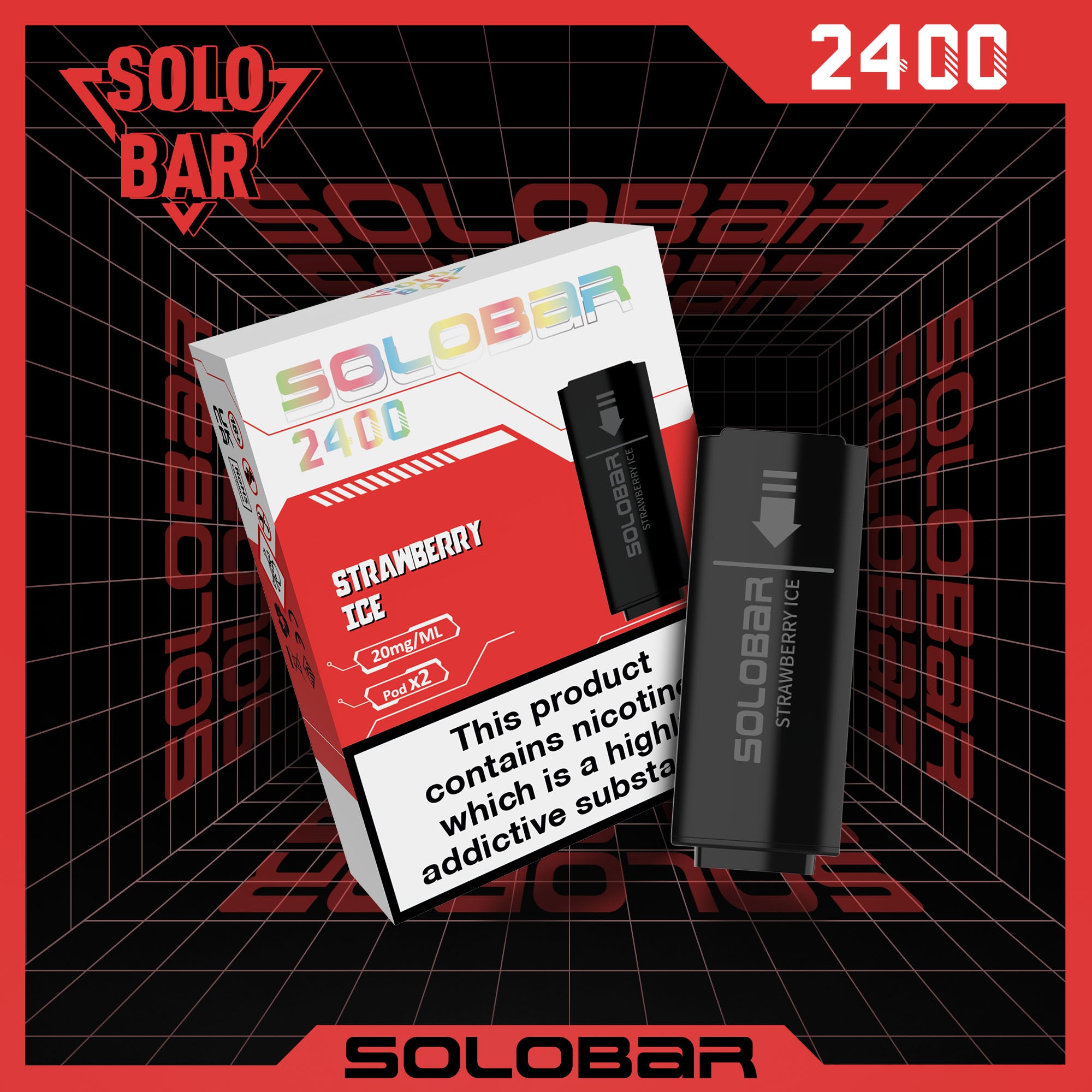 Solo Bar - Pods – Nikotinersatz, Schnellwechsel Pods.