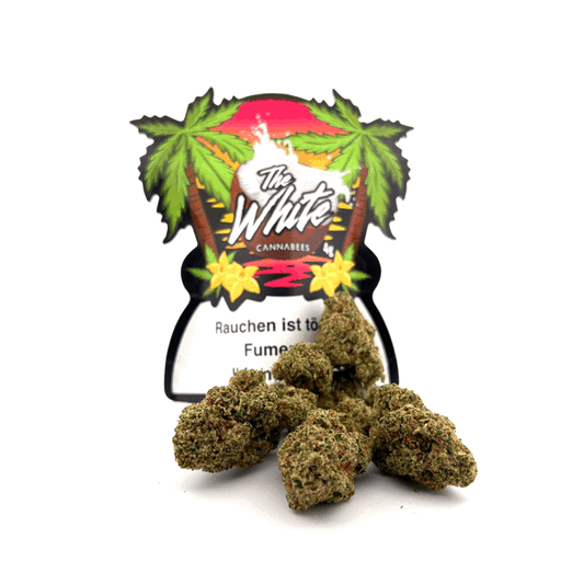 Cannabees CBD - The White – 17% CBD Blüten, 4g CBD Packung