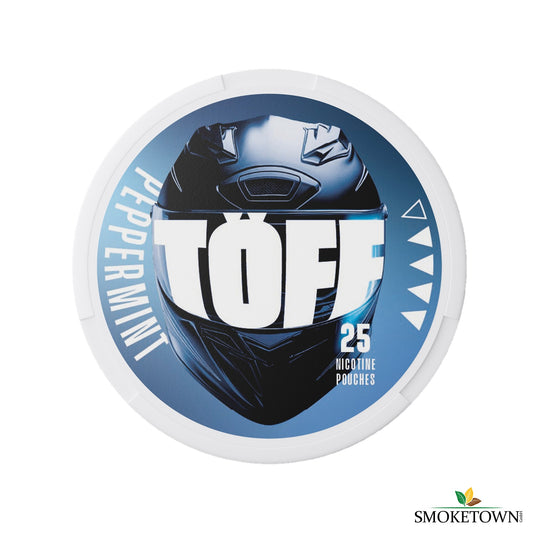 Töff Snus - Peppermint - 14g – All White Snus, Nikotinbeutel Minze