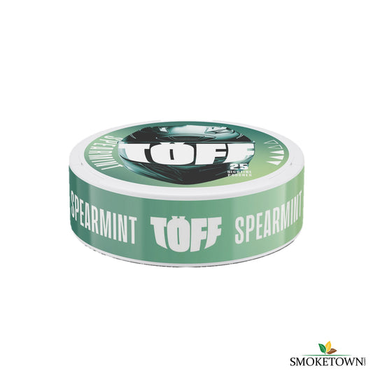 Töff Snus - Spearmint - 14g – Nikotinbeutel Minze, Nikotinbeutel Schweiz