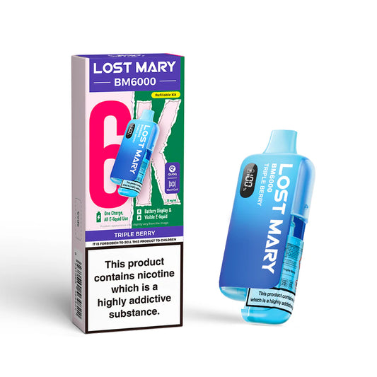 Lost Mary BM6000 - Triple Berry – 6000 Züge Berry, beeren dampfe schweiz