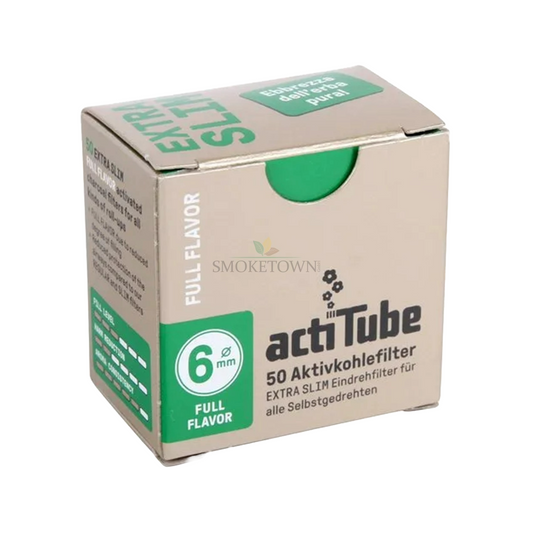 ActiTube Extra Slim Full Flavor Filter 6mm – actiTube Aktivkohle, actiTube Filter