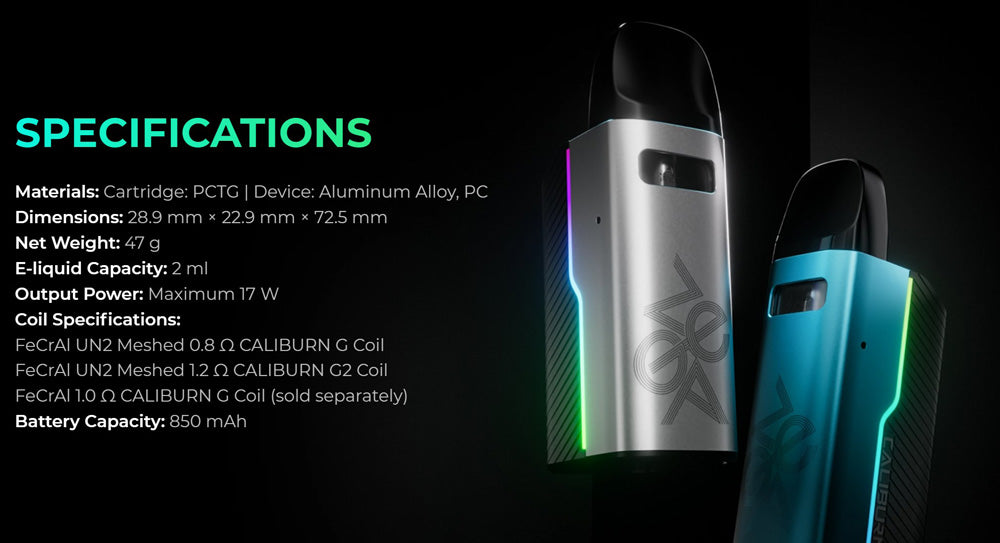 Uwell Caliburn GZ2 Pod Kit – Pod System, Vape