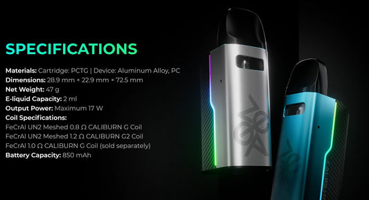 Uwell Caliburn GZ2 Pod Kit – Pod System, Vape